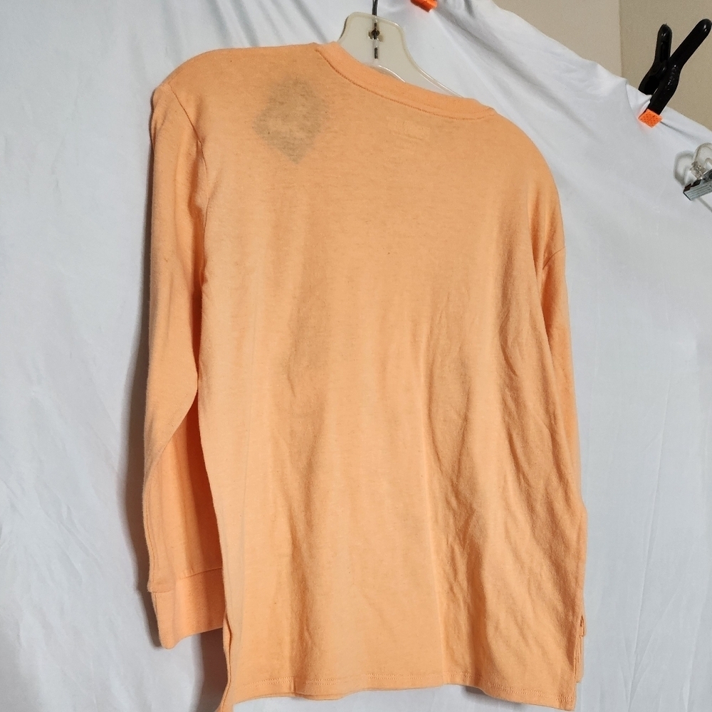 Art Class Orange Peanuts T-Shirt - L(10-12) - Picture 4 of 15